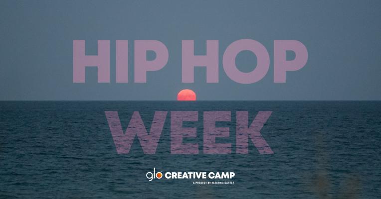 Hip-Hop Week at glo Creative Camp. A musical challenge that heals the soul